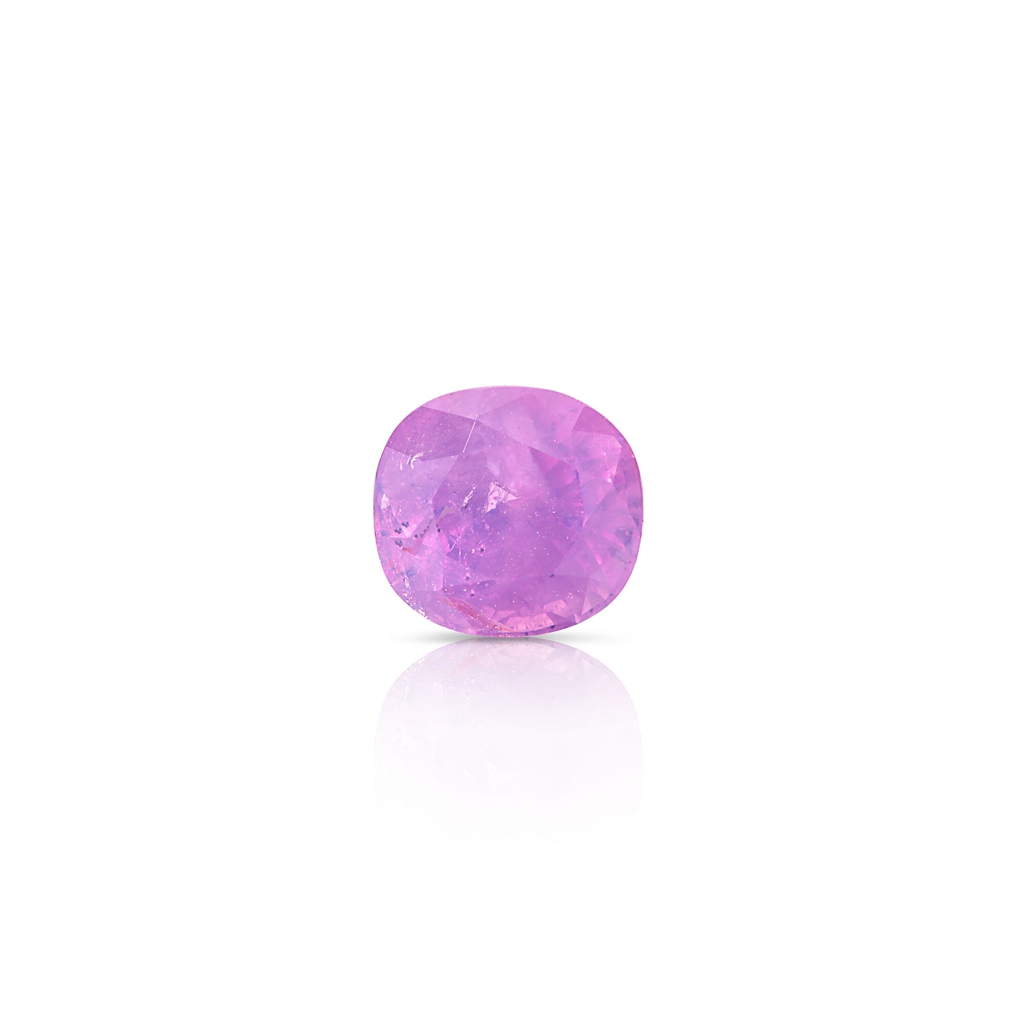 1.30 Carat Oval-Cushion Cut Pink Opalescent Sapphire