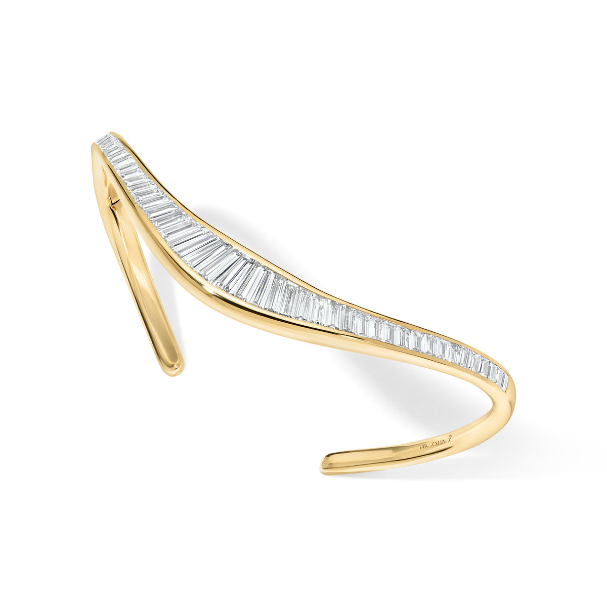 ZAHA Baguette Snap Cuff