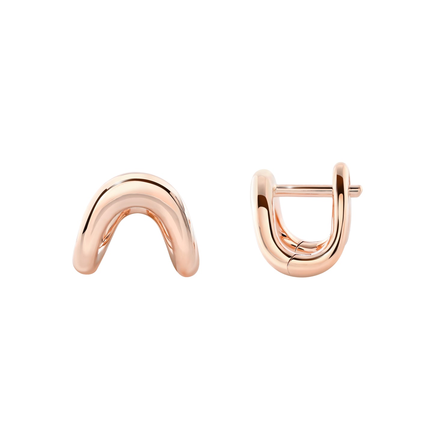 ZAHA Slim Plain Gold Huggies