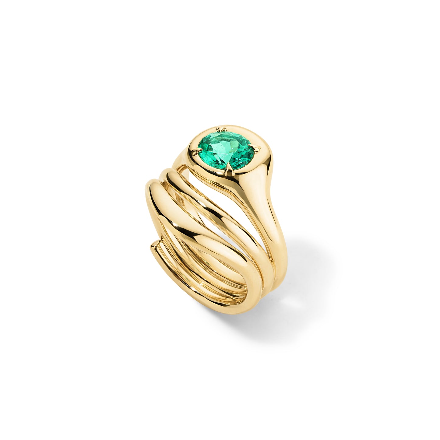 Beluga 02 Oval Cut Emerald