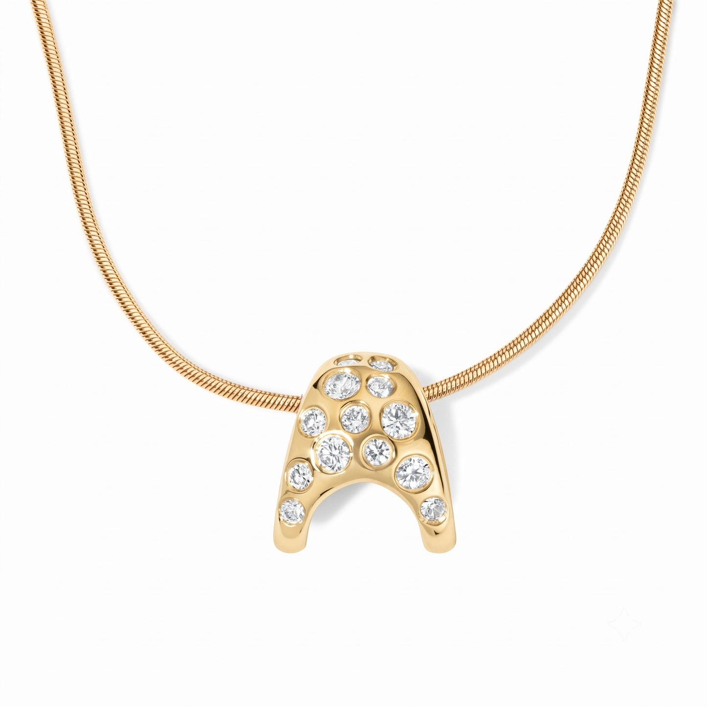 ZAHA Confetti Diamond Slider- Chain Not Included