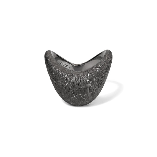 Hand Engraved Unisex Big ZAHA-Platinum