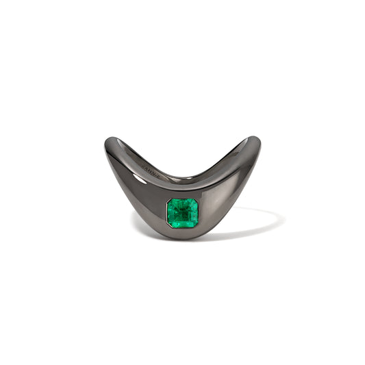 RTS Unisex Petite ZAHA Platinum & Emerald-One of a Kind