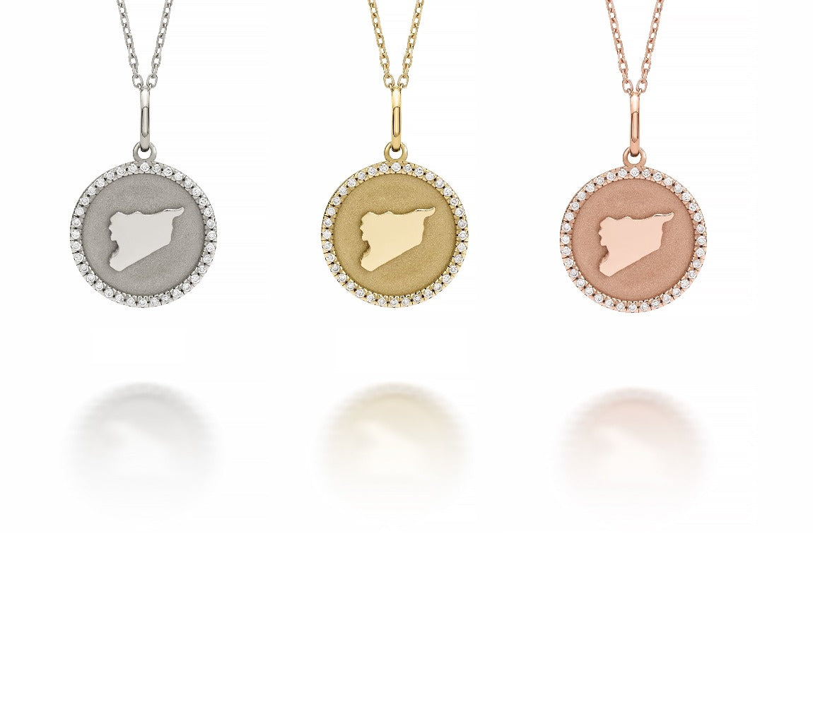 Wear Your Hometown Diamond Necklace