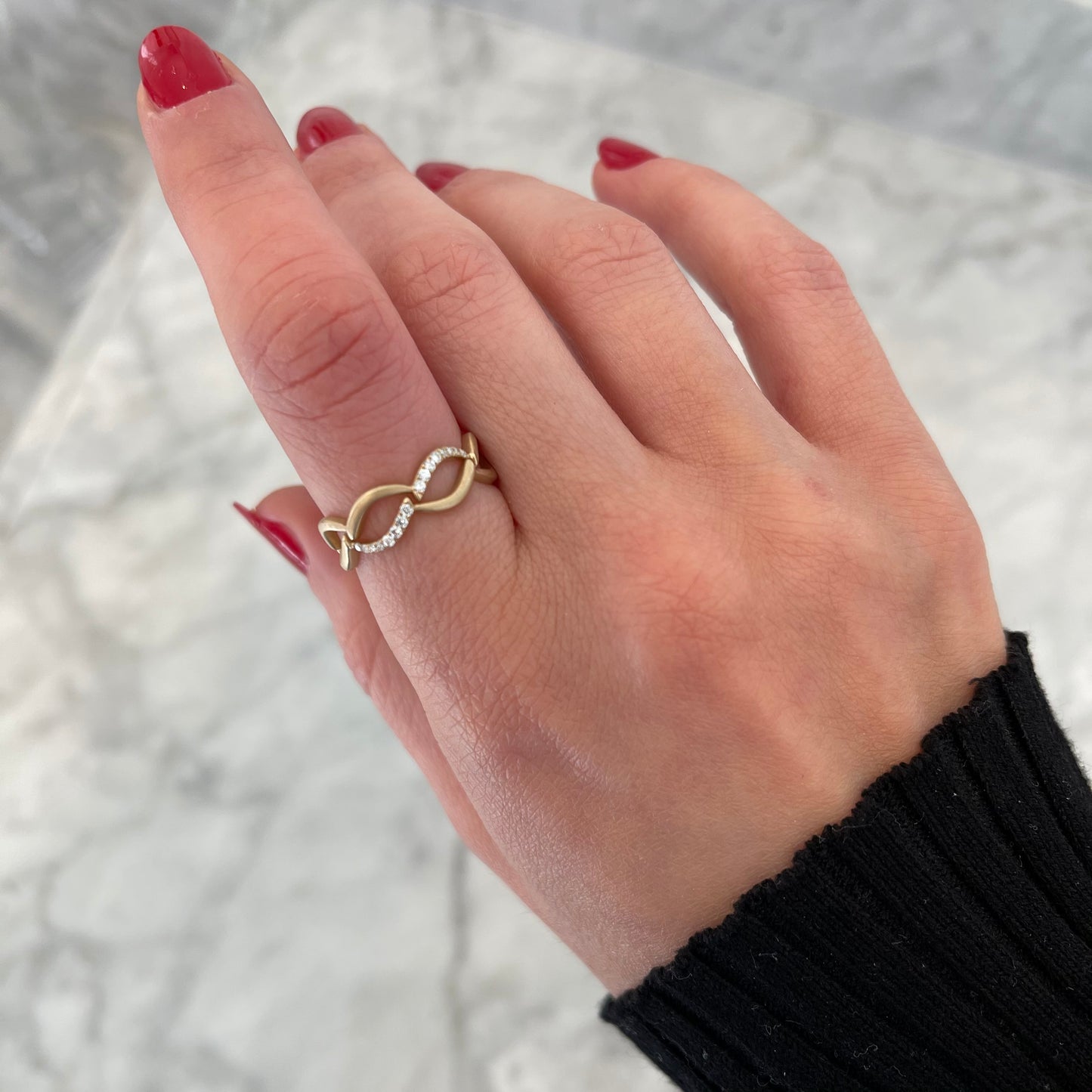 Pixie Dust Diamond Ring