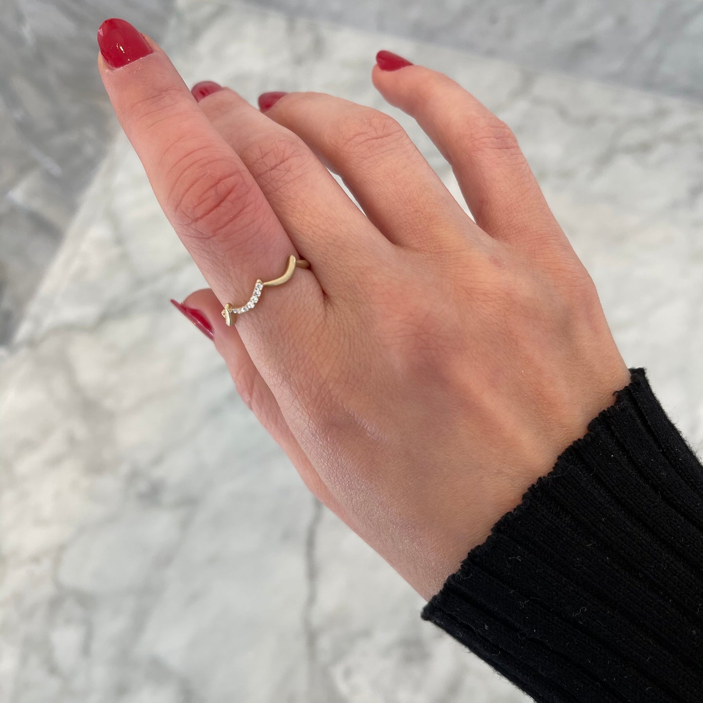 Pixie Dust Diamond Ring