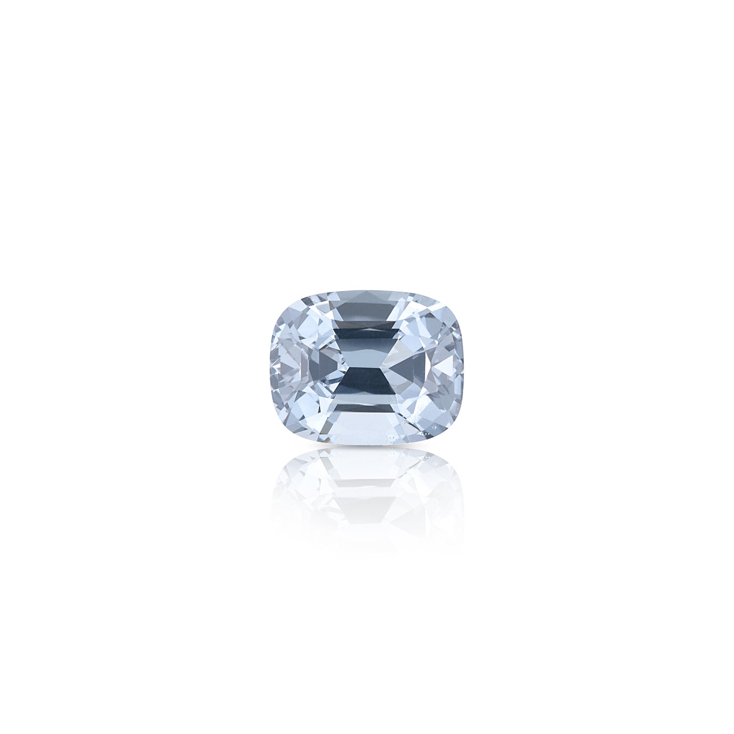 1.47 Carat Elongated Cushion Cut Silver-Grey Spinel