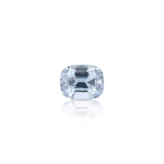 1.47 Carat Elongated Cushion Cut Silver-Grey Spinel