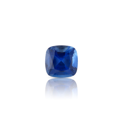 0.40 Carat Cushion Cut Royal Blue Sapphire