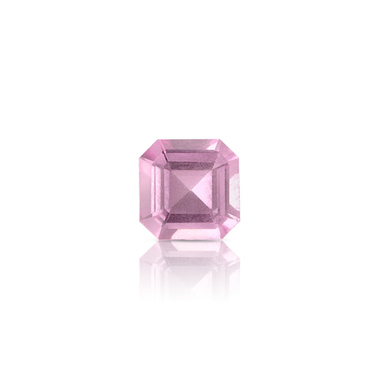 0.35 Carat Asscher Cut Milky Pink Spinel