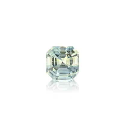 0.36 Carat Asscher Green Sapphire