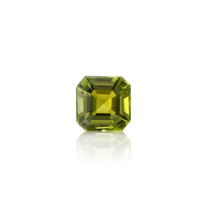 0.40 Carat Asscher Green Tourmaline