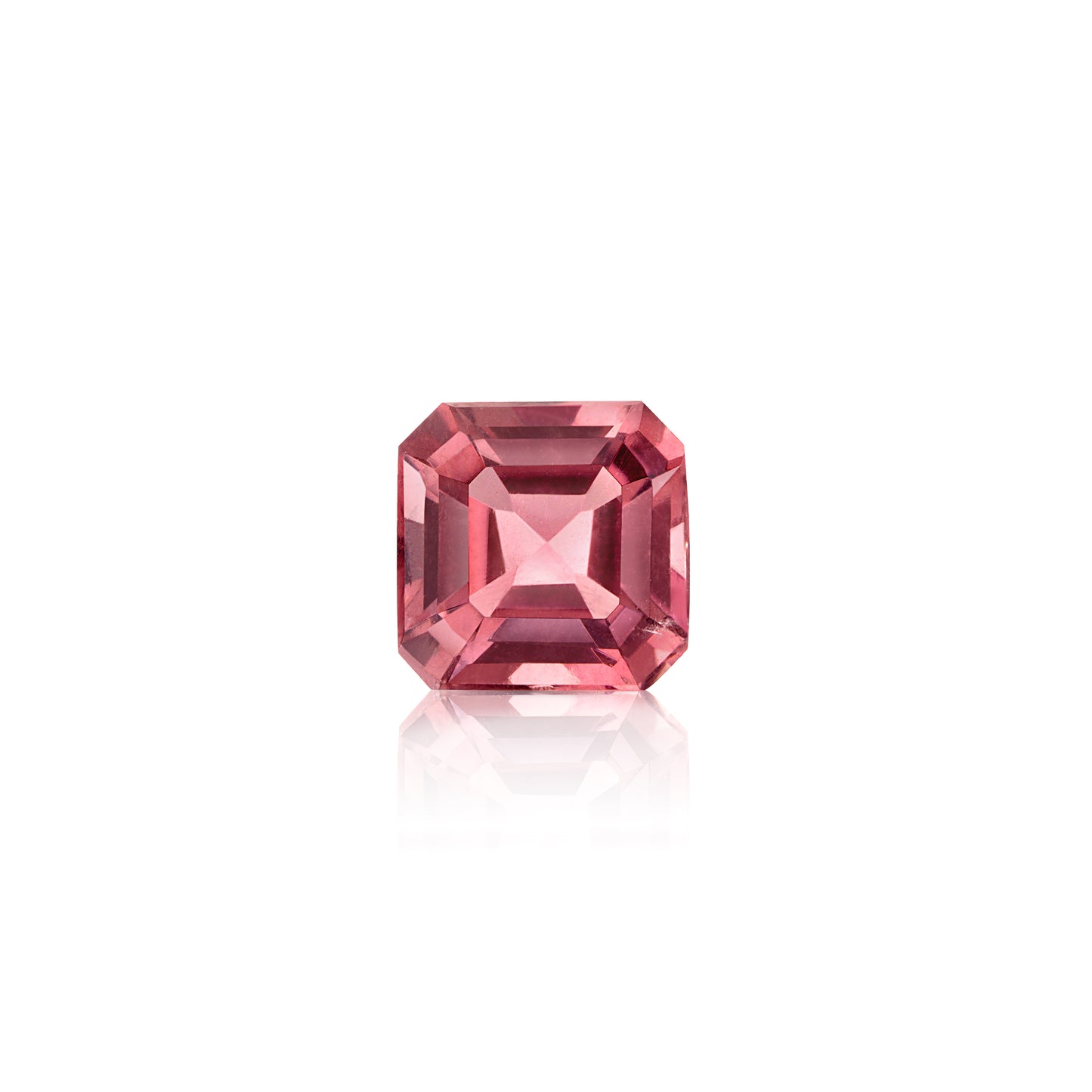 0.40 Carat Asscher Cut Pink Tourmaline