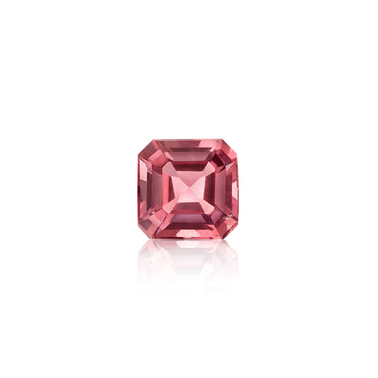 0.40 Carat Asscher Cut Pink Tourmaline