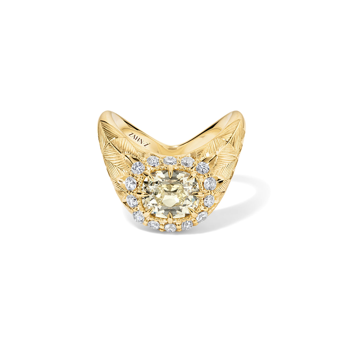 ZAHA Burlesque Old Mine Cut Diamond