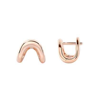 ZAHA Slim Plain Gold Huggies