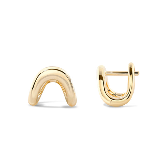 ZAHA Slim Plain Gold Huggies