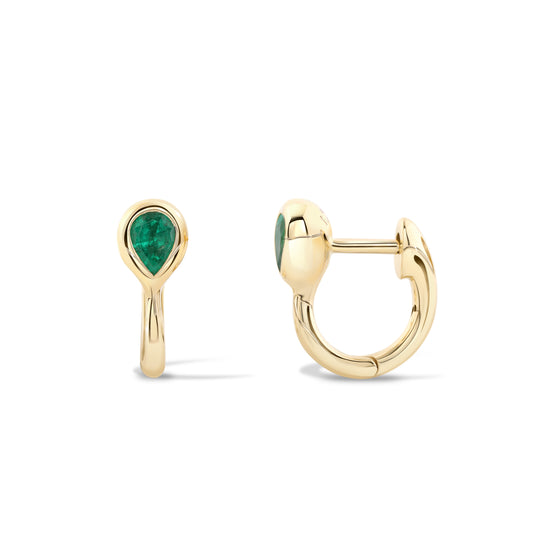 RTS Beluga Pear Emerlad Mini Huggies