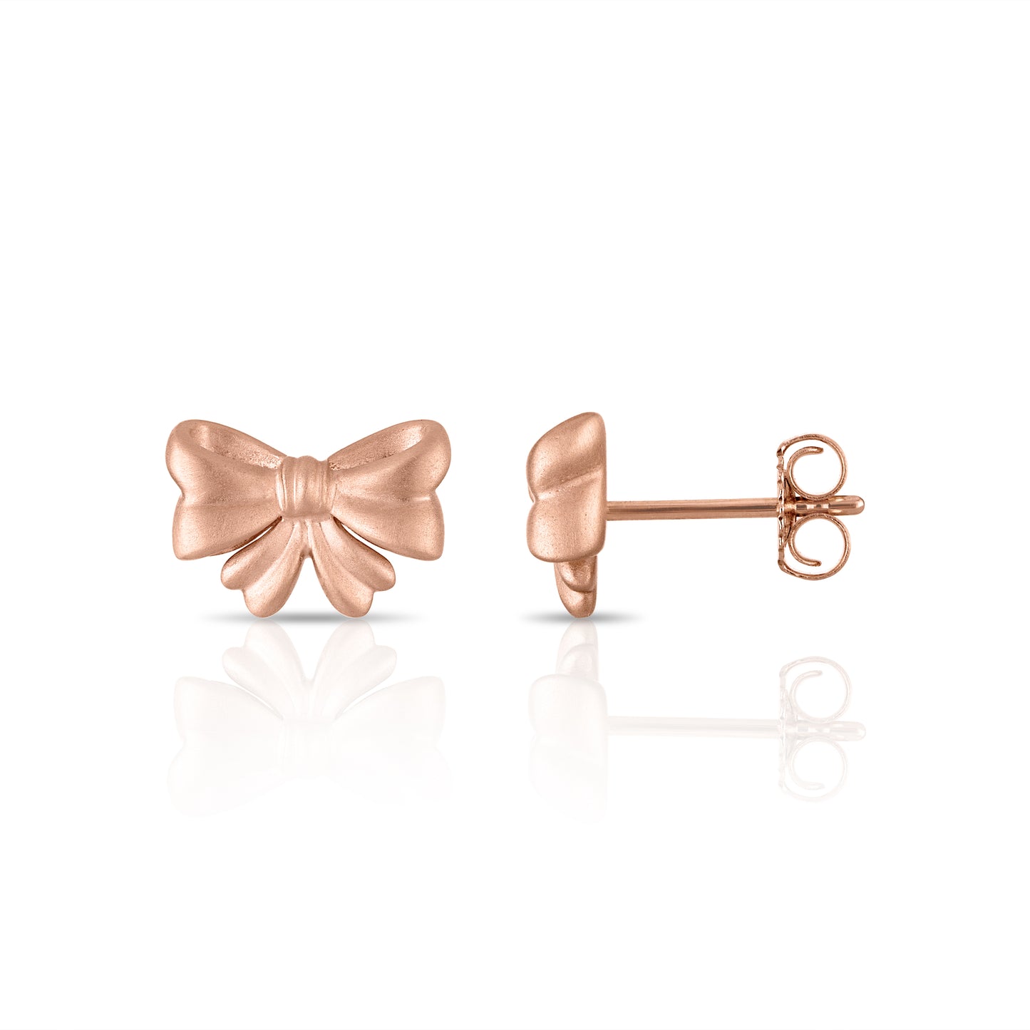 RTS - BOWtiful RibBOW Studs - 14KR