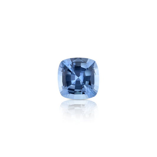 0.77 Carat Cushion Cut Blue Sapphire