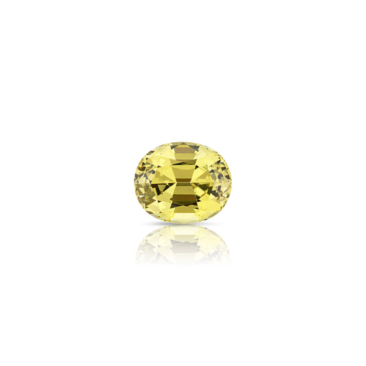 1.32 Carat Oval Cut Yellow Mali Garnet