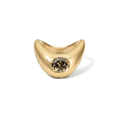 ZAHA'S Secrets Oval Cut Champagne Diamond