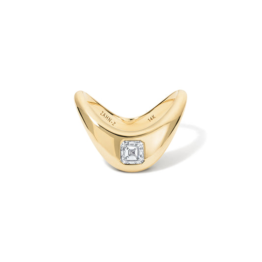 Petite ZAHA Asscher Diamond