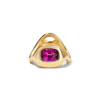 Beluga Spout - Elongated Cushion Purple Garnet 2.15CT