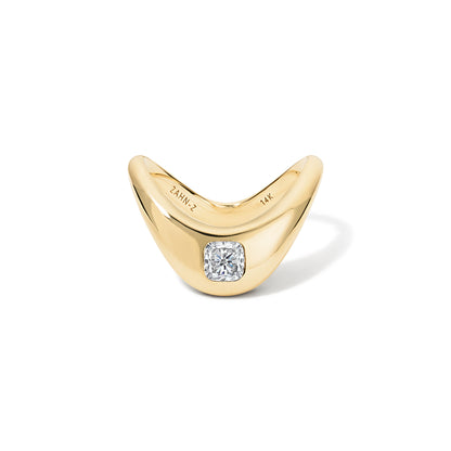 Petite ZAHA Asscher/Cushion Cut Diamond