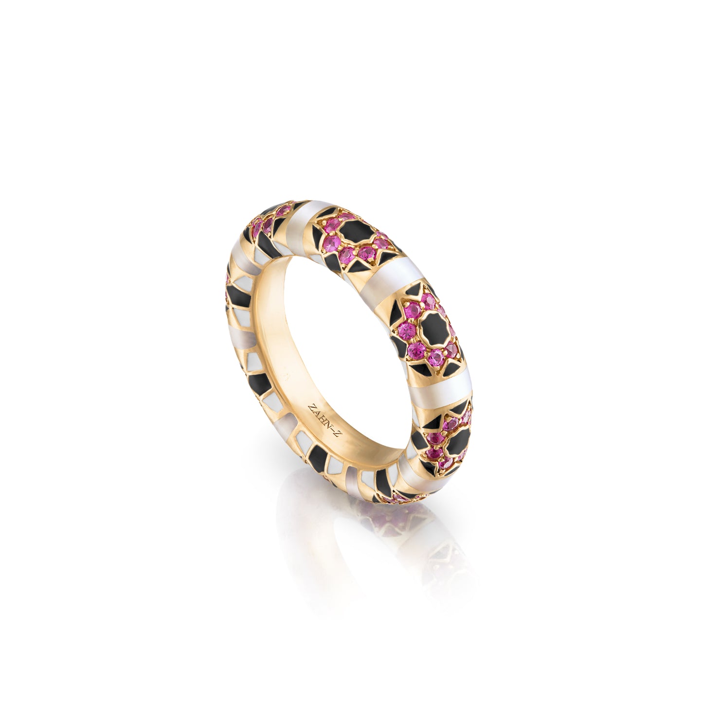 Sadaf Ruby Rounded Band