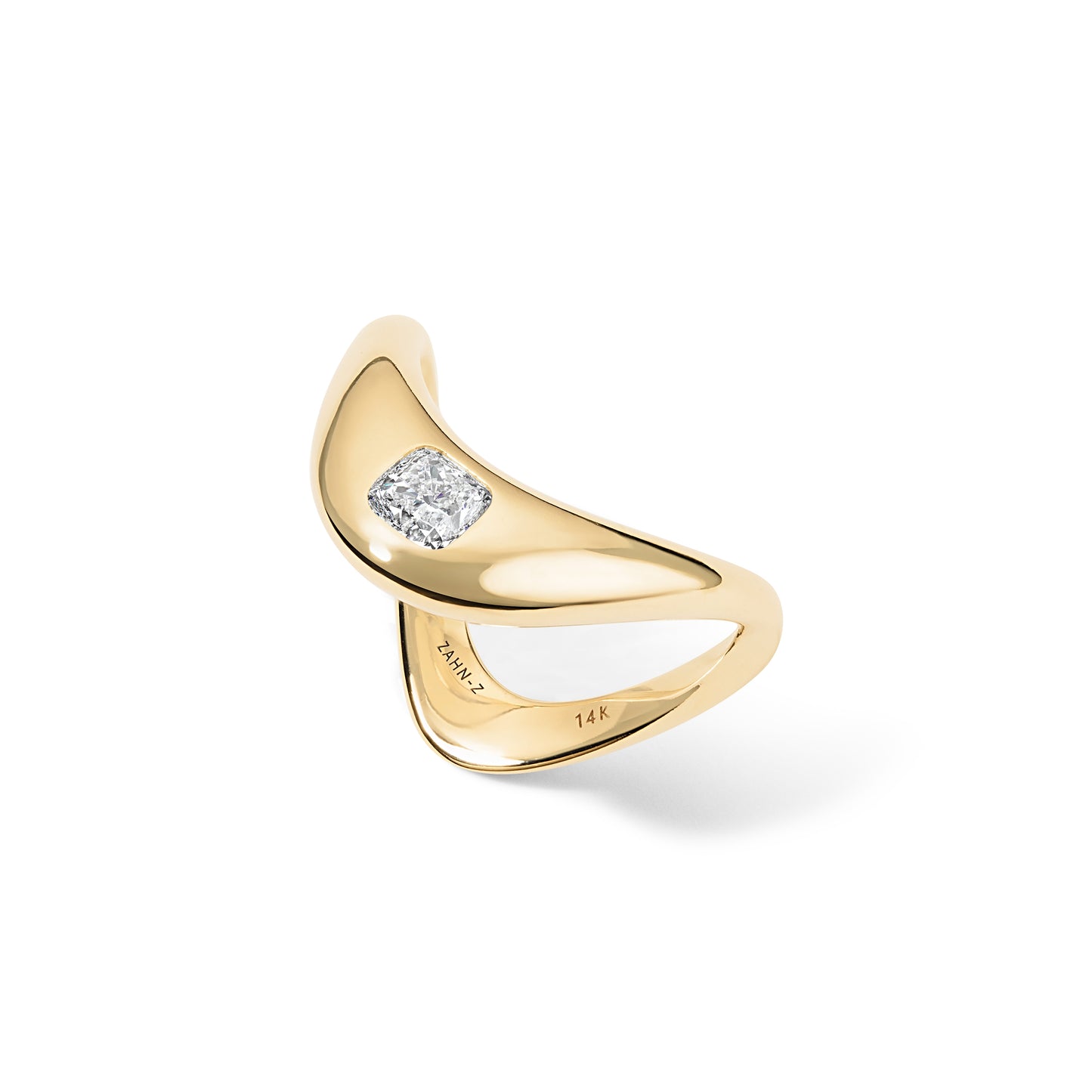 Petite ZAHA Asscher/Cushion Cut Diamond