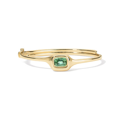 Beluga Bangle Green Tourmaline