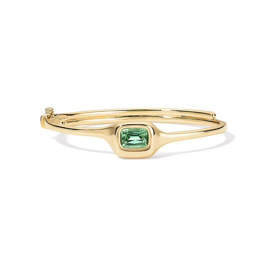 Beluga Bangle Green Tourmaline