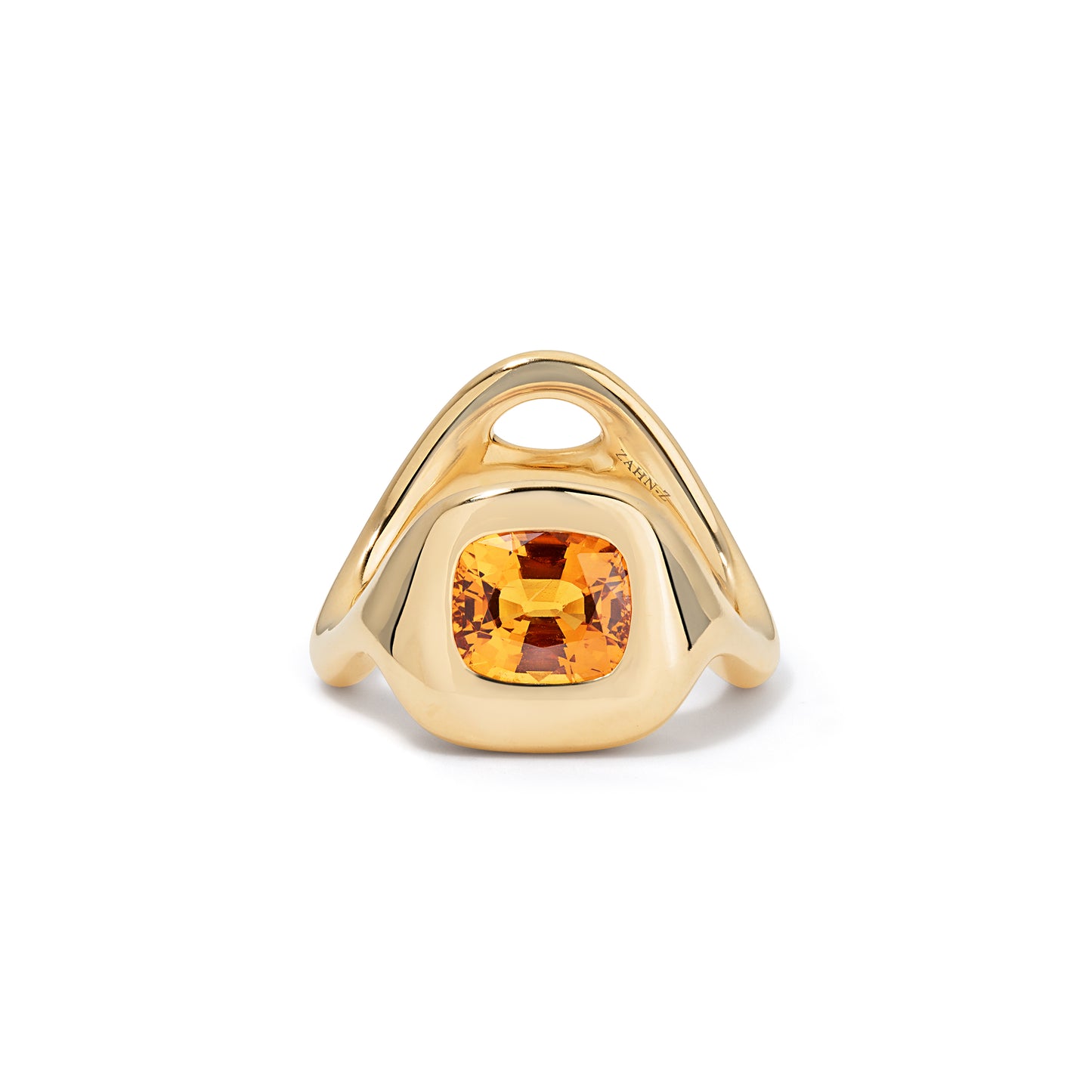 Beluga Spout-Elongated Cushion Mandarin Garnet 2.24CT