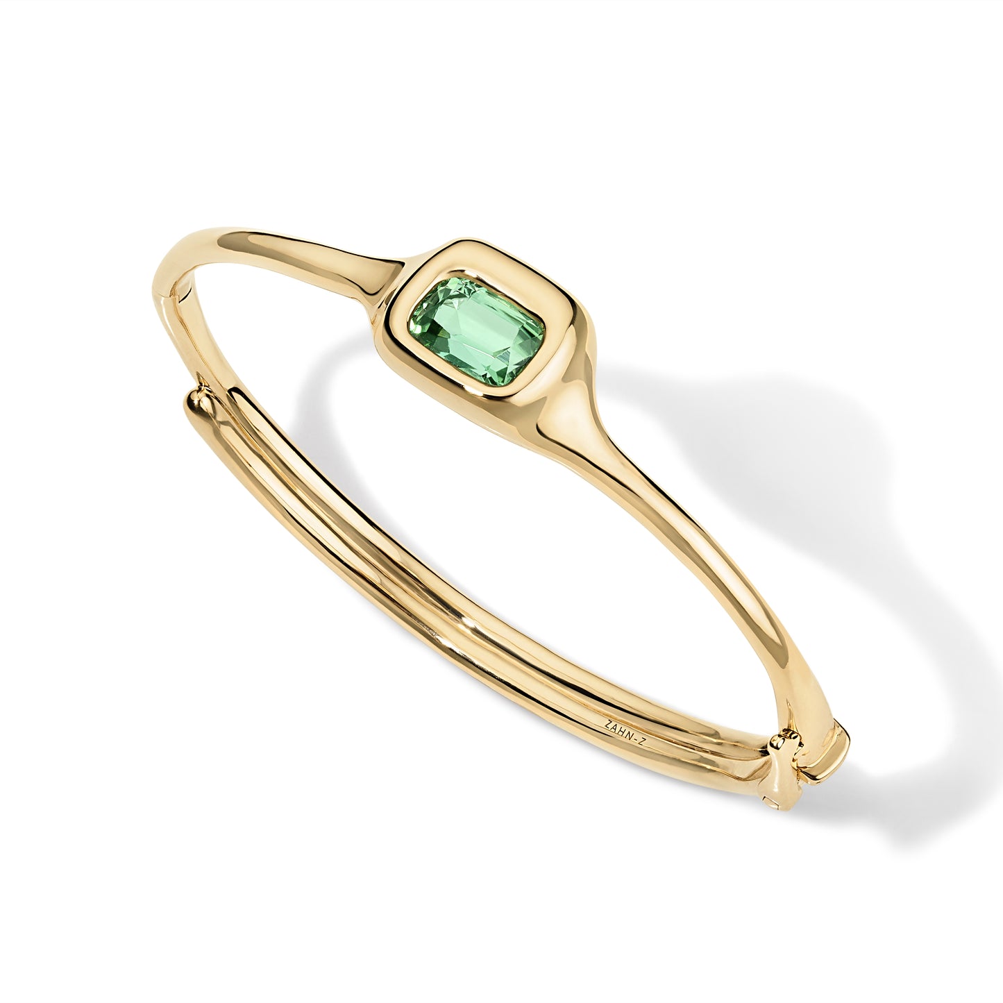 Beluga Bangle Green Tourmaline