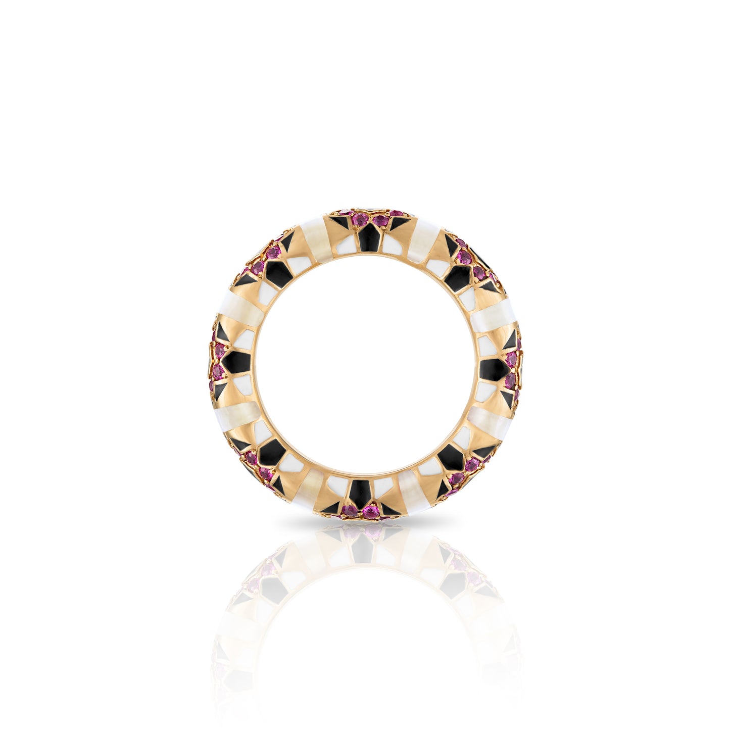 Sadaf Ruby Rounded Band