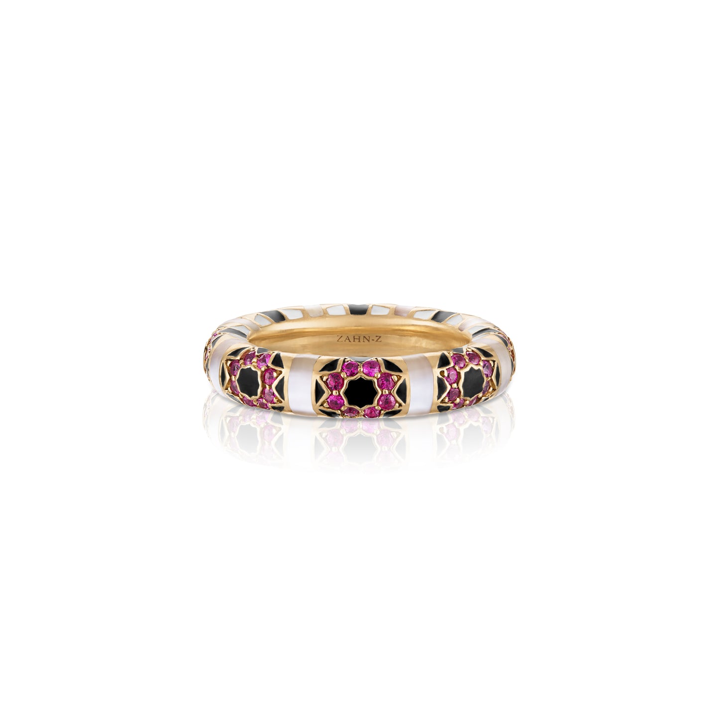 Sadaf Ruby Rounded Band