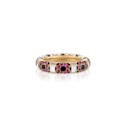 Sadaf Ruby Rounded Band