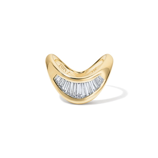 Petite ZAHA Baguette Diamond
