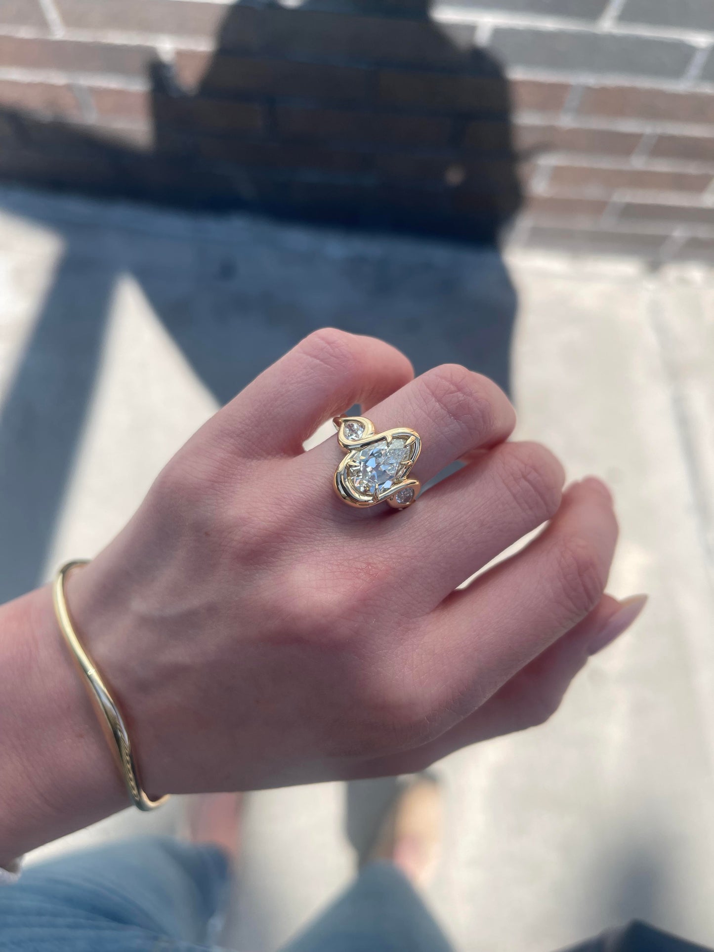 Layla 2.45 Carat Modified Pear Brilliant