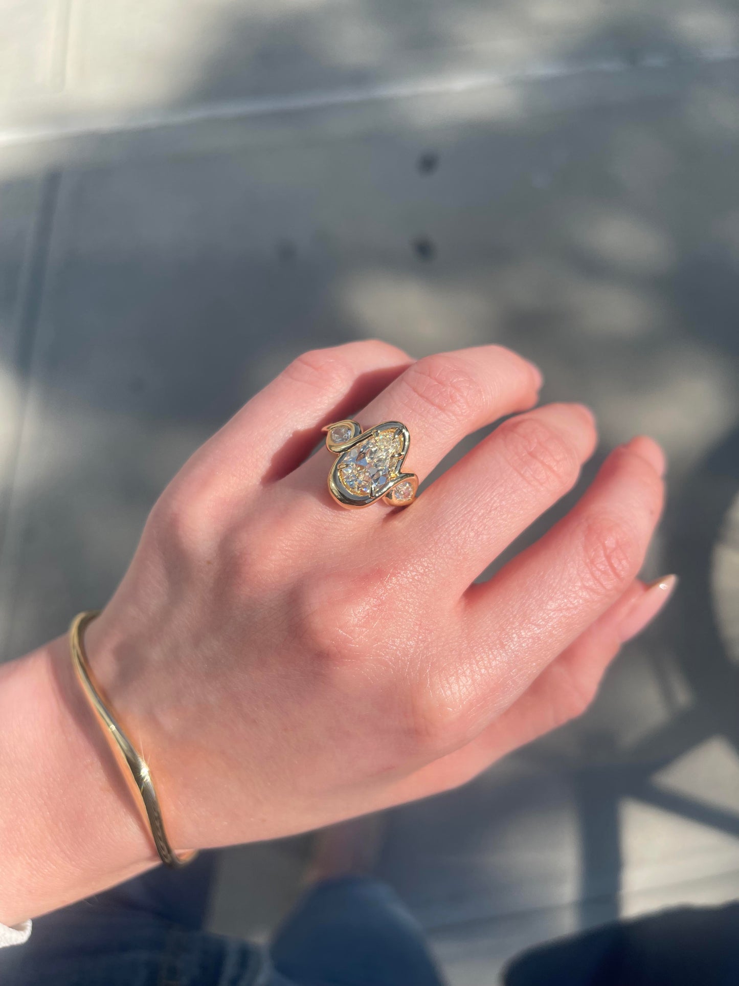 Layla 2.45 Carat Modified Pear Brilliant