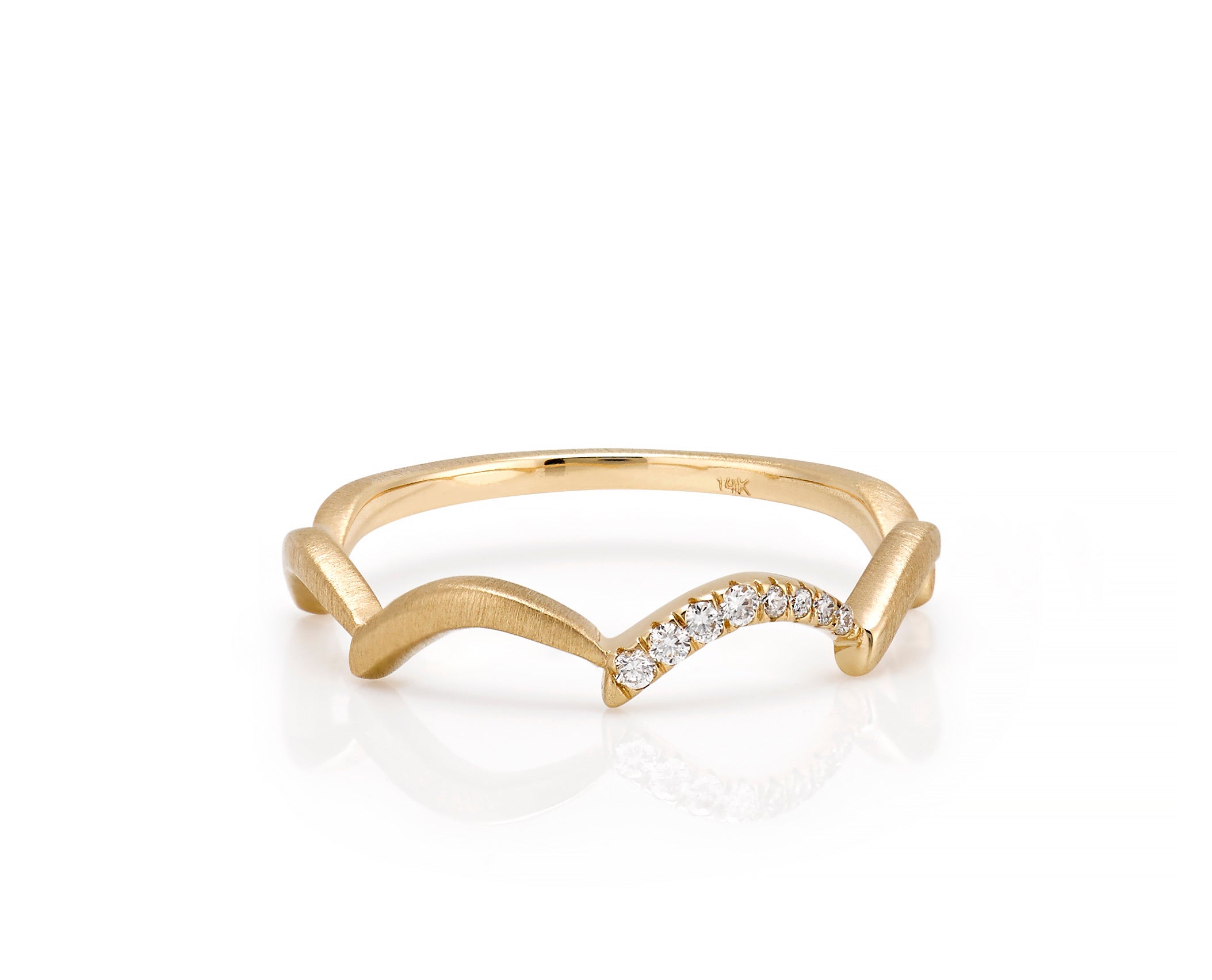 reversible diamond dust hoops/06-06605 — Melissa Designer Jewelry